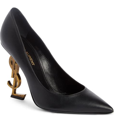 ysl bow pumps|ysl pumps with ysl heel.